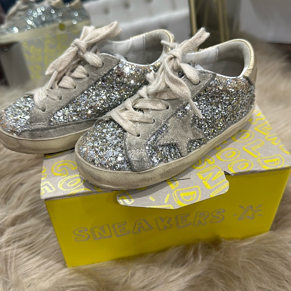 Glitter Toddler Golden Goose Sneakers